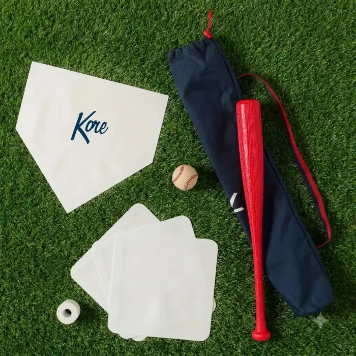 All-in-one Beginners Backyard Baseball Set, Set With 27 Plastic Bat