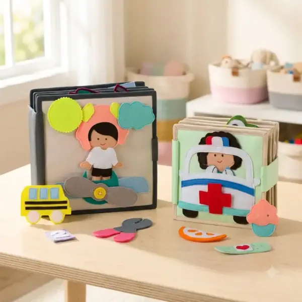 All In One Pretend Play Busy Books