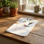 Alphabet In Birds Tea Towel - 100% Premium Cotton (1)