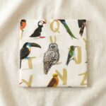 Alphabet In Birds Tea Towel - 100% Premium Cotton (2)
