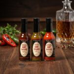 Artisan Booze-infused Hot Sauce Trio