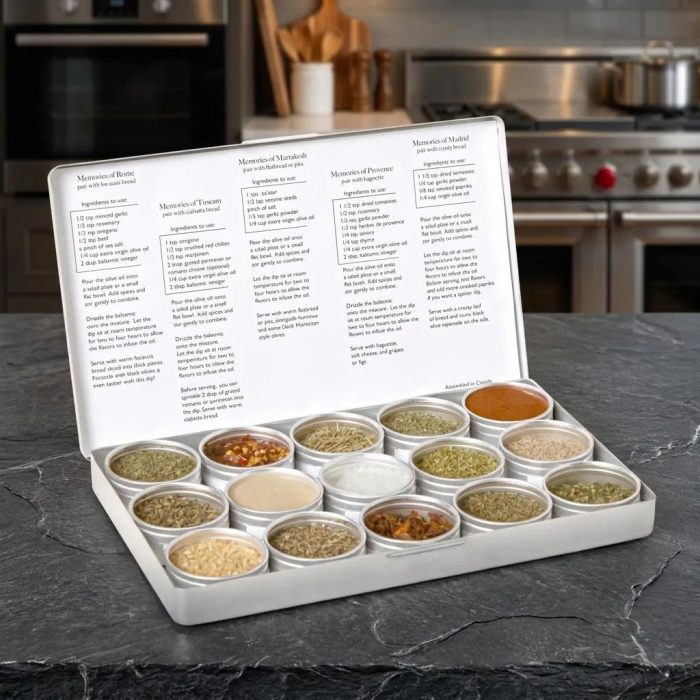 Artisan Gourmet Oil Dipping Spice Kit 1