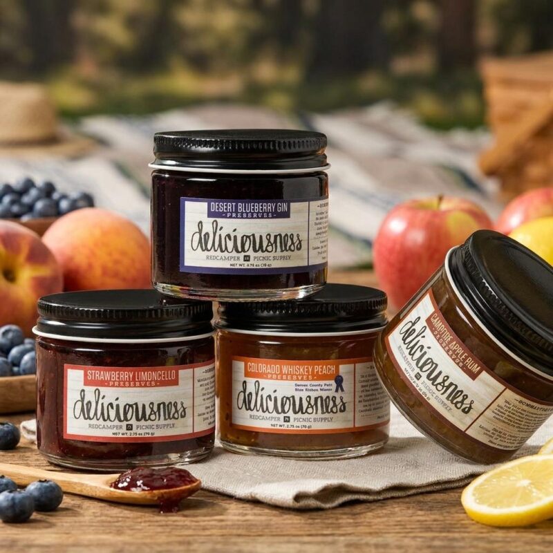 Artisanal Boozy Jam Sampler