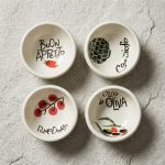 Authentic Hand-painted Italian Dipping Bowls - Set Of 4 1