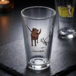 Bad Dog Wisdom Tumblers - 16oz Glass Pints 2
