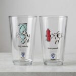 Bad Dog Wisdom Tumblers - 16oz Glass Pints 3