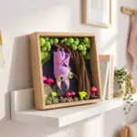 Bat Diy Fantastical World Clay Shadow Box Kit