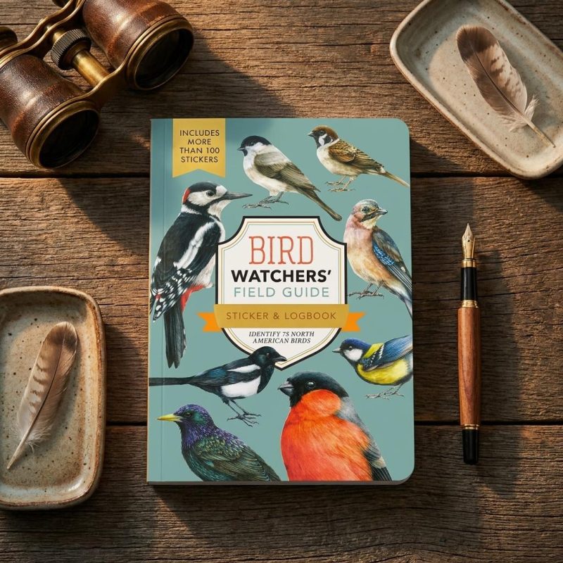 Beautiful Bird Watchers' Field Guide Of North America