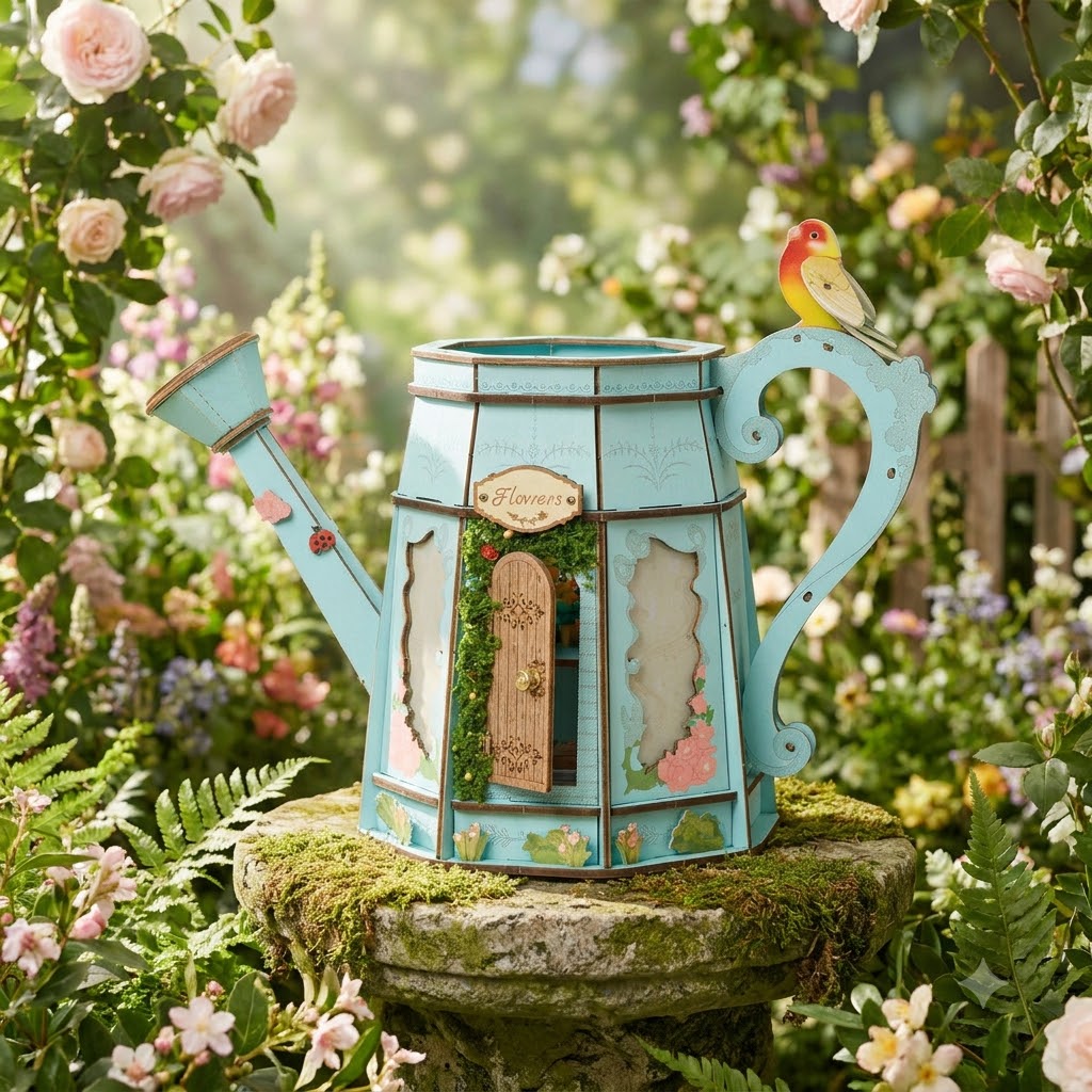 Beautiful Blooming Watering Can Build Kit (1) Beautiful Blooming Watering Can Build Kit (1)