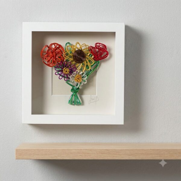 Beautiful Send Them Flowers Sculpted Bouquet