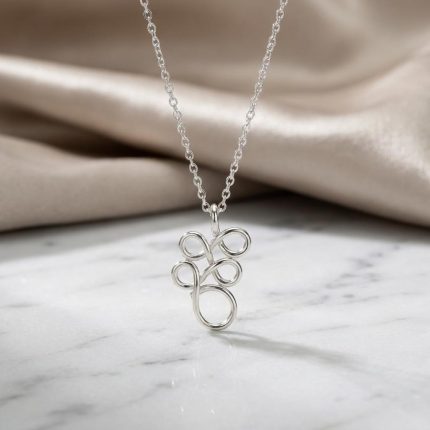 Beautiful Sterling Silver Ever Evolving Necklace