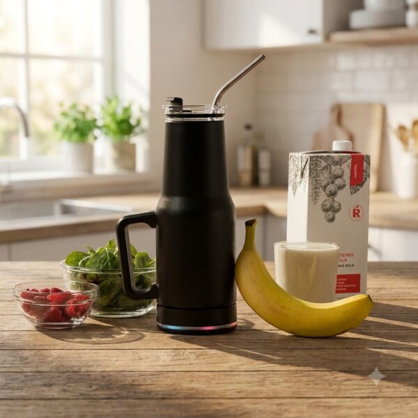 Blend Anywhere Insulated Travel Blender - Stainless Steel (3)