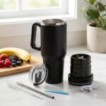 Blend Anywhere Insulated Travel Blender - Stainless Steel (4)