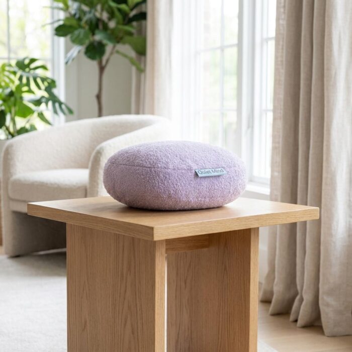 Calming Lavender Weighted Emotional Support Mini Pillow 2
