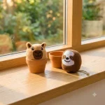 Capybara & Sloth Mini Grow Pals- Set Of 2a
