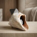 Ceramic Hand-sculpted Conch Shell Speaker 3