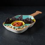 Ceramic Pickleball Paddle Snack Tray 3