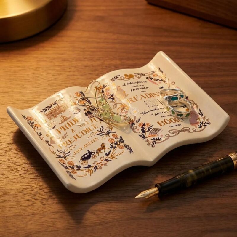 Ceramic Pride And Prejudice Trinket Dish