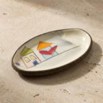 Ceramic Wish You Lived Next Door Trinket Tray 1