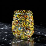 Colorful Fiesta Stemless Wine Glasses - Set Of 4 2