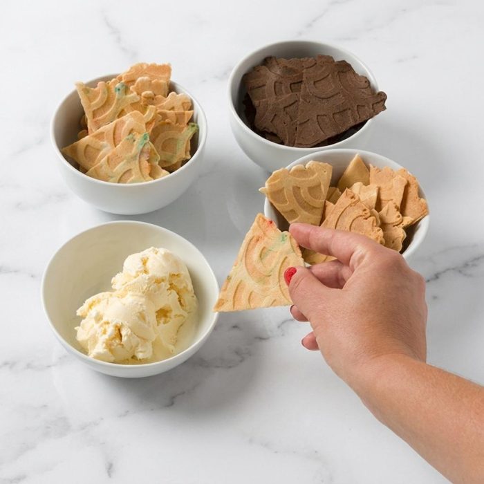 Crispy Ice Cream Lover's Waffle Cone Chip Trio 2