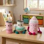 Crossbody Plush Tumbler Buddy 1