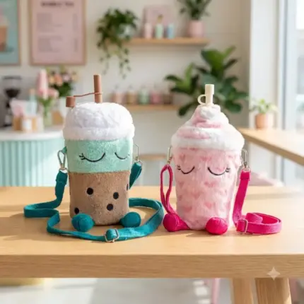 Crossbody Plush Tumbler Buddy