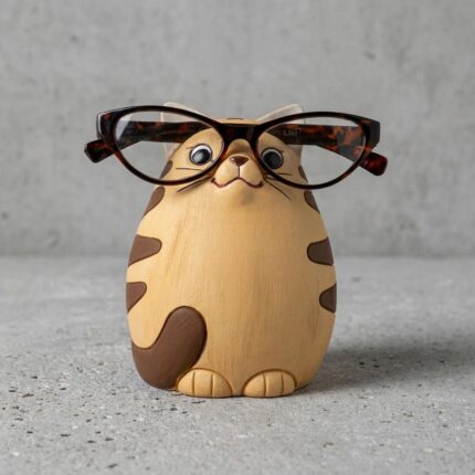 Cute Ceramic Cat Eyeglass Holder