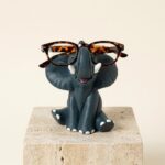 Cute Ceramic Elephant Eyeglass Holder 1