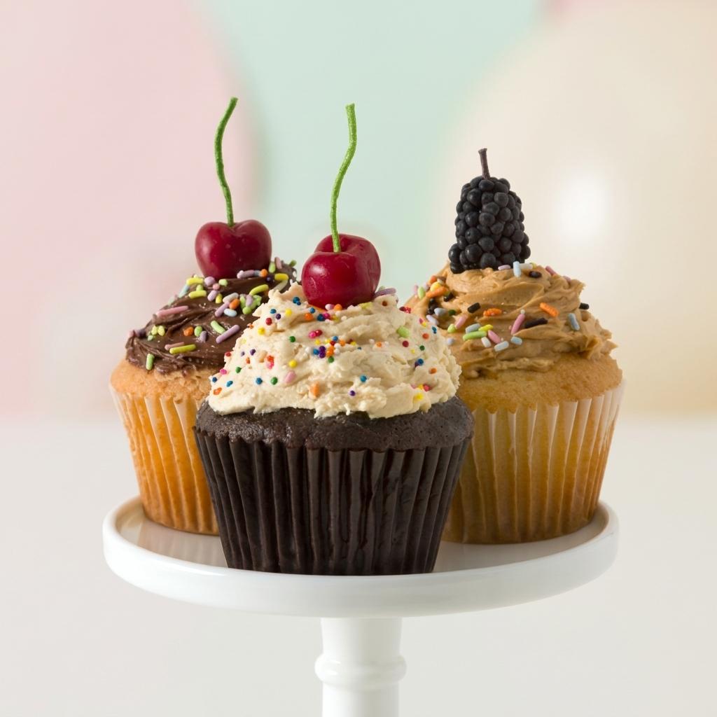 Cute Cherry Birthday Candles Cute Cherry Birthday Candles