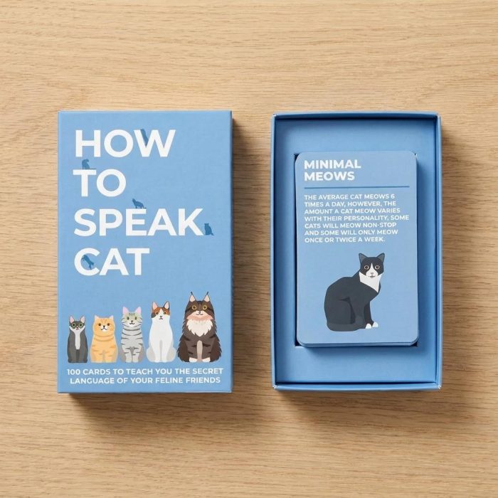 Cute How To Speak Cat Cards 2