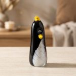 Cute Penguin Glass Desk Pet 2