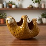 Cute Serene Sloth Hanging Planter 1