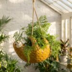 Cute Serene Sloth Hanging Planter