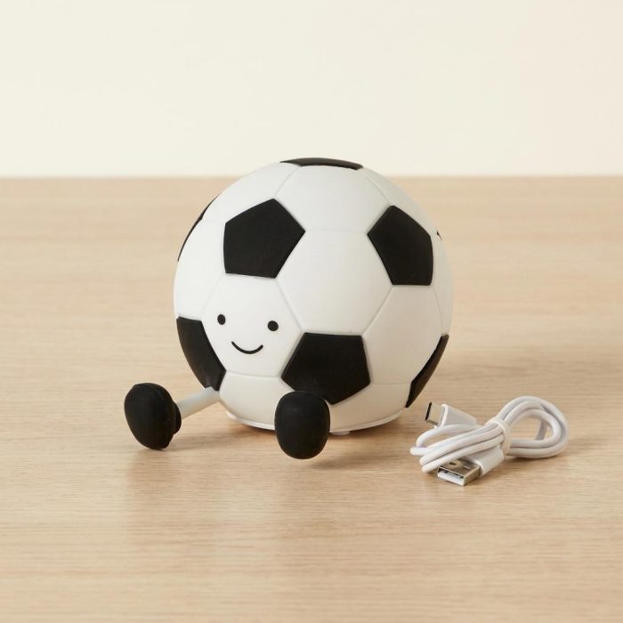 Cute Silly Soccer Ball Squishy Light 1
