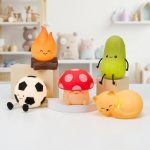 Cute Silly Soccer Ball Squishy Light 2