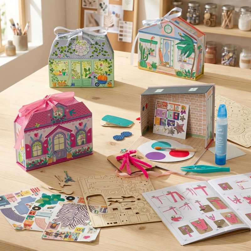 Diy Build & Play Tiny Playhouse Kit