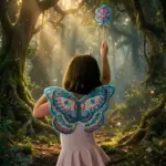 Diy & Dress Up Butterfly Wings And Wand (2)