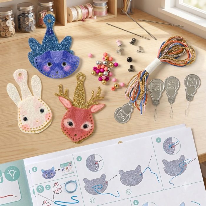 Diy Forest Friend Pouch Necklaces 1