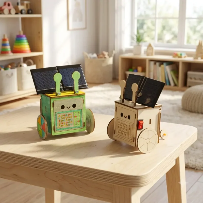 Diy Solar Powered Robot Kit