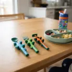 Dinosaur Plate And Utensils 1