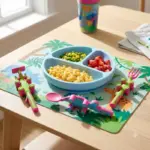 Dinosaur Plate And Utensils