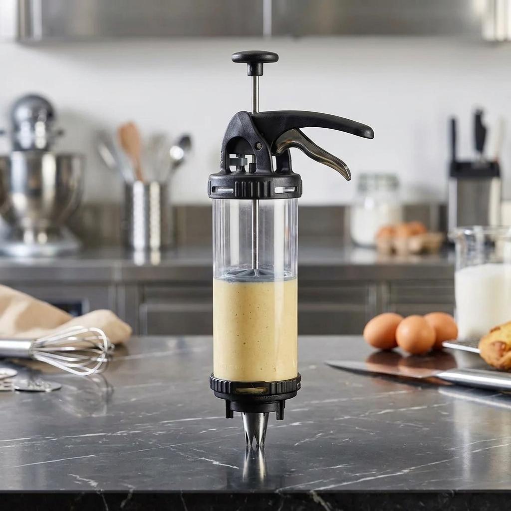 Do Everything Pastry Tube & Cookie Press With 13 Decorative Discs Do Everything Pastry Tube & Cookie Press With 13 Decorative Discs