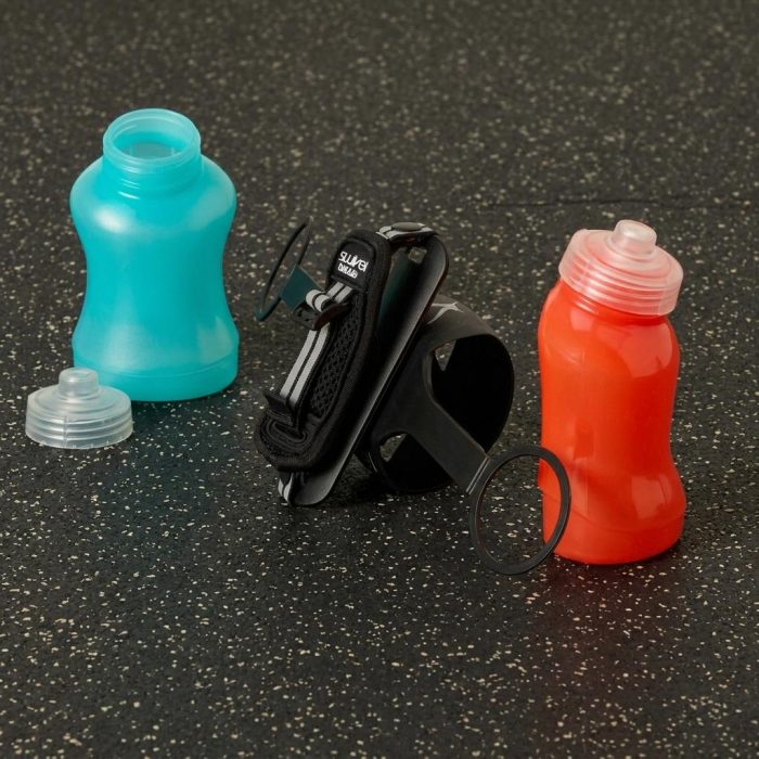 Dual-chamber Swiveling Runner's Water Bottle 3