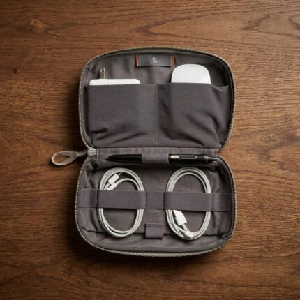 Eco-friendly Compact Travel Cord Carrying Case