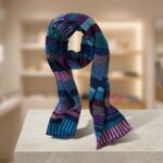Eco-friendly Repurposed Knit Cotton Scarf