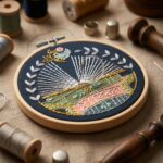 Eco-friendly The Reader's Beginner Embroidery Kit 2