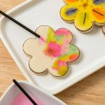 Edible Paint Your Own Marzipan Flowers Kit 1