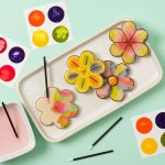 Edible Paint Your Own Marzipan Flowers Kit