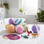 Educational Surprise Bath Fizzies - Set Of 5